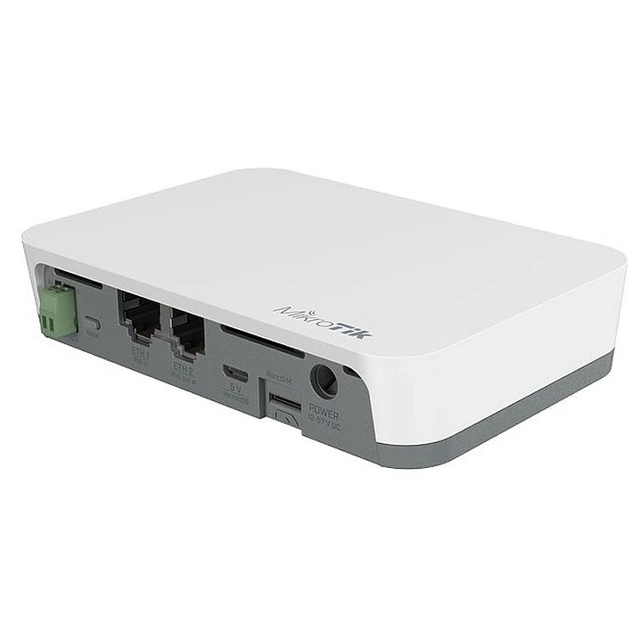 Mikrotik KNOT Router IoT WiFi 2.4Ghz BT5.0 2X100 M 1