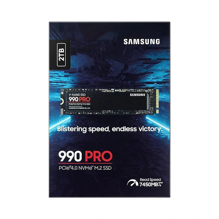 Samsung 990 PRO SSD 2TB PCIe 4.0 NVMe M.2 4