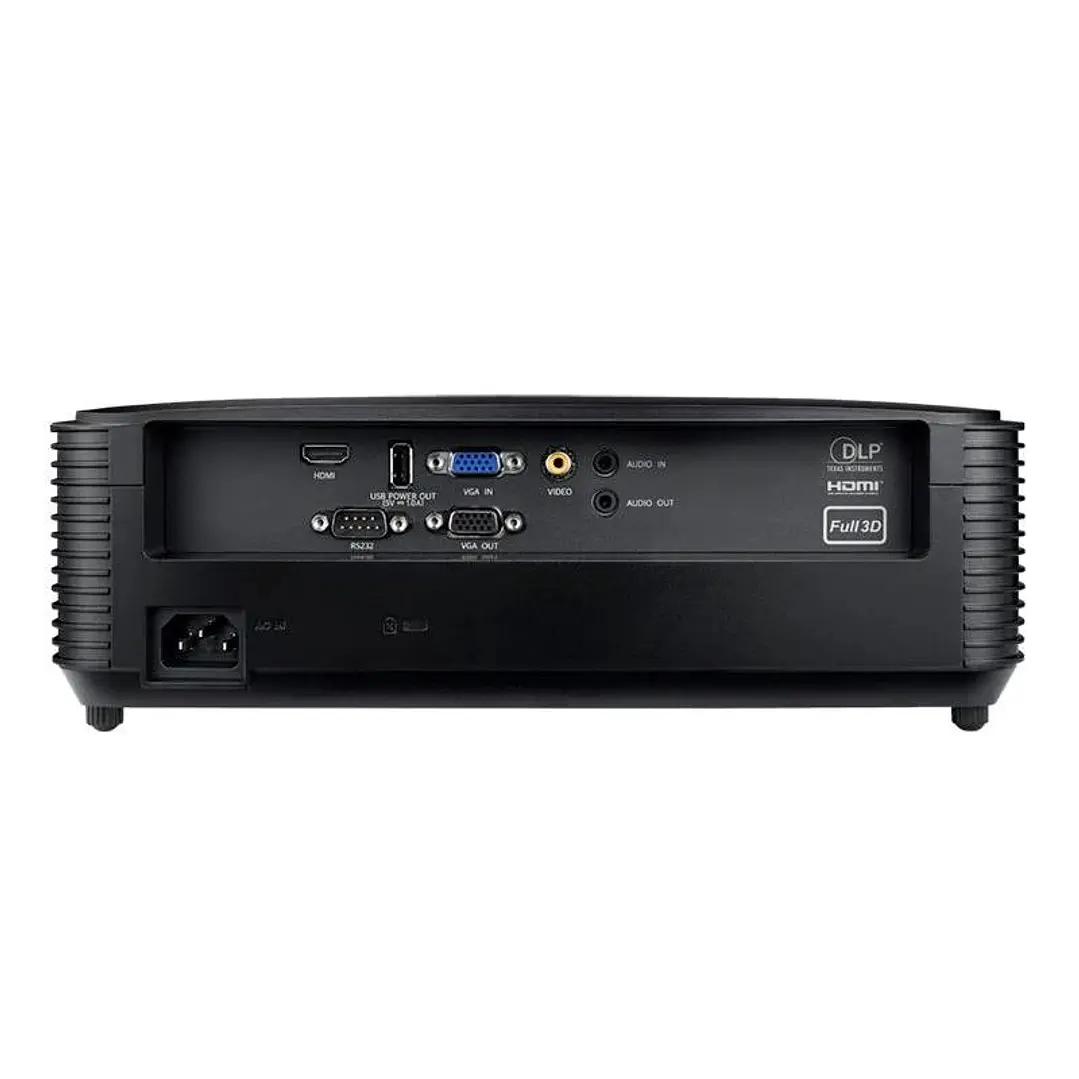 Optoma W371  Proyector WXGA 3800L 3D 25000:1 HDMI 4