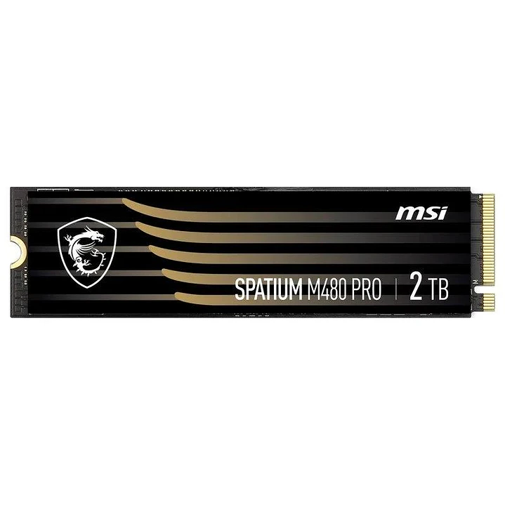 MSI SSD Spatium M480 Pro 2Tb PCIe 4.0 NVMe 7400Mbs 2