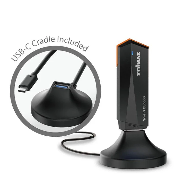Edimax EW-7822UBE Adaptador USB 3.2 WiFi7 BE6500 4