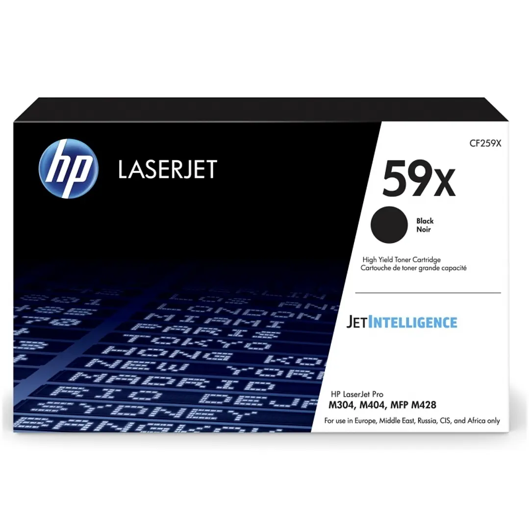 HP Tóner 59X Negro 1