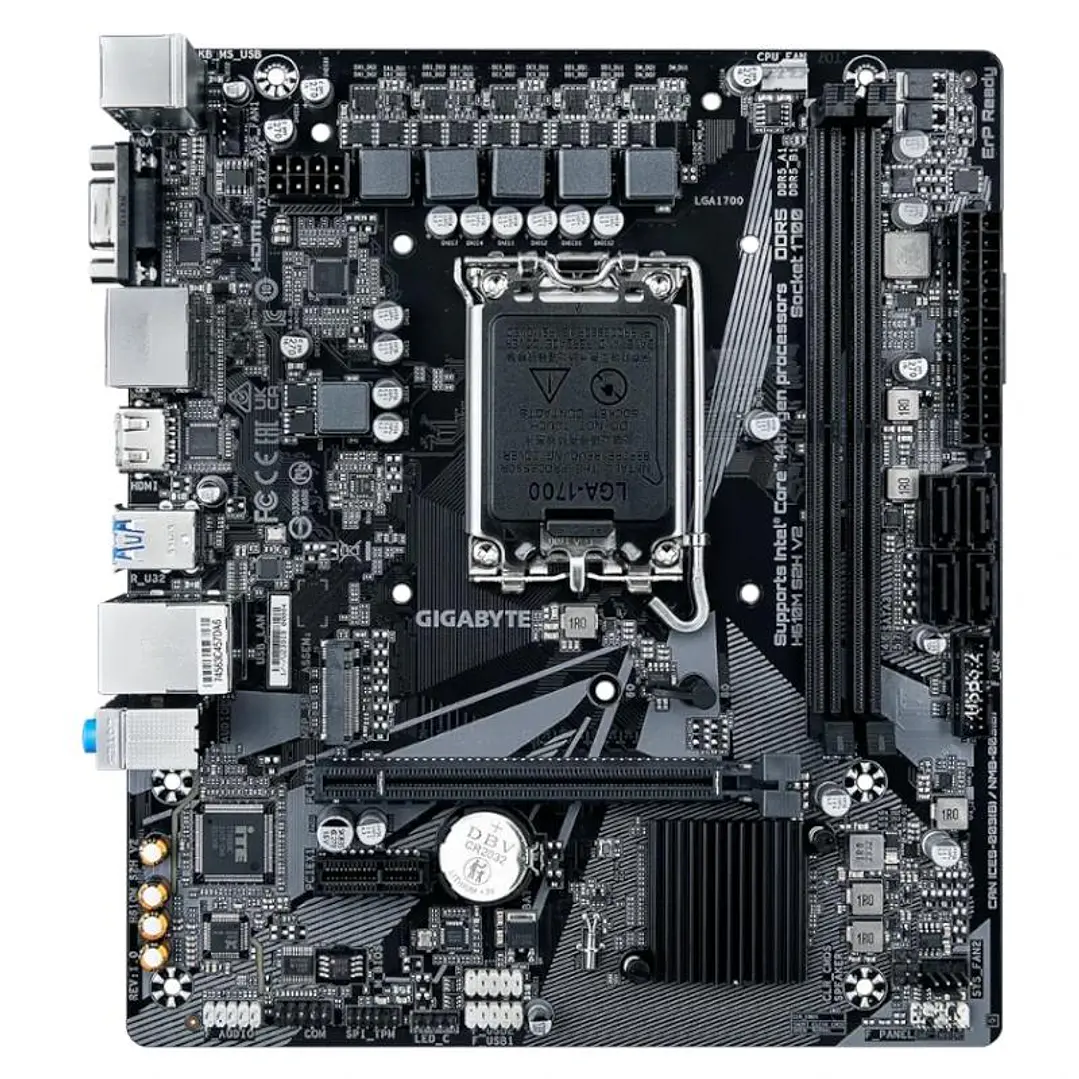 Gigabyte Placa Base H610M S2H V2 DDR5 mATX 1700 2