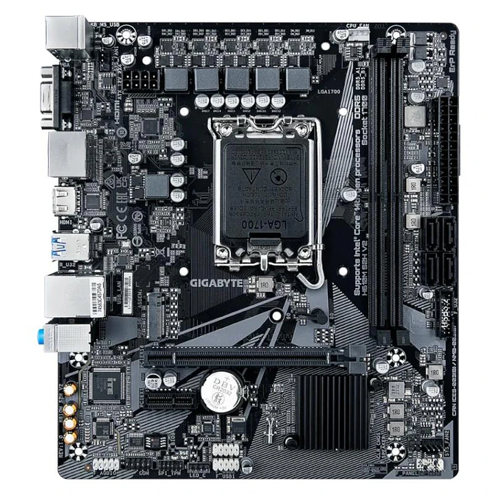 Gigabyte Placa Base H610M S2H V2 DDR5 mATX 1700 2
