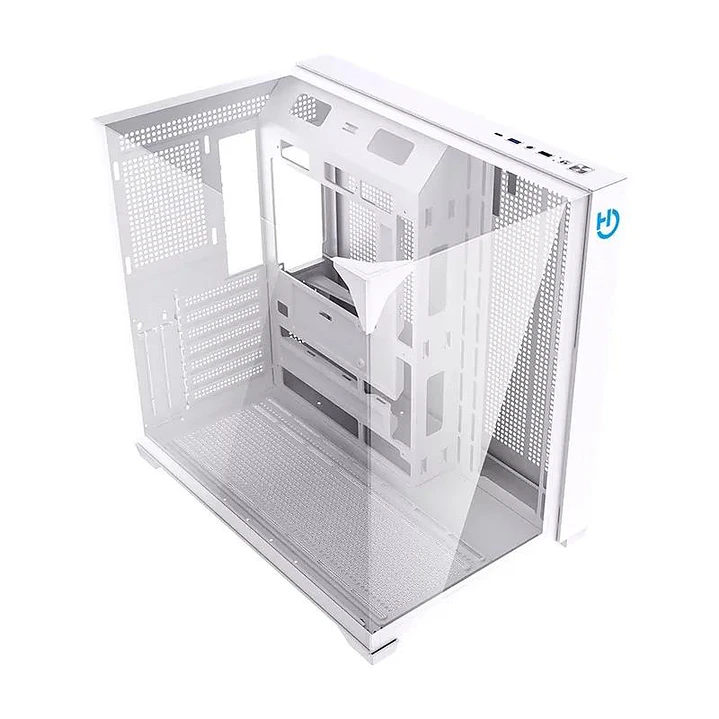 Hiditec Caja ATX Gaming Sky White USB 3.1 TYPE-C 3