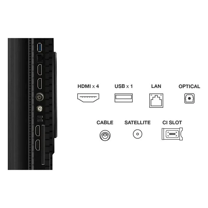 TCL 55P8K TV 55