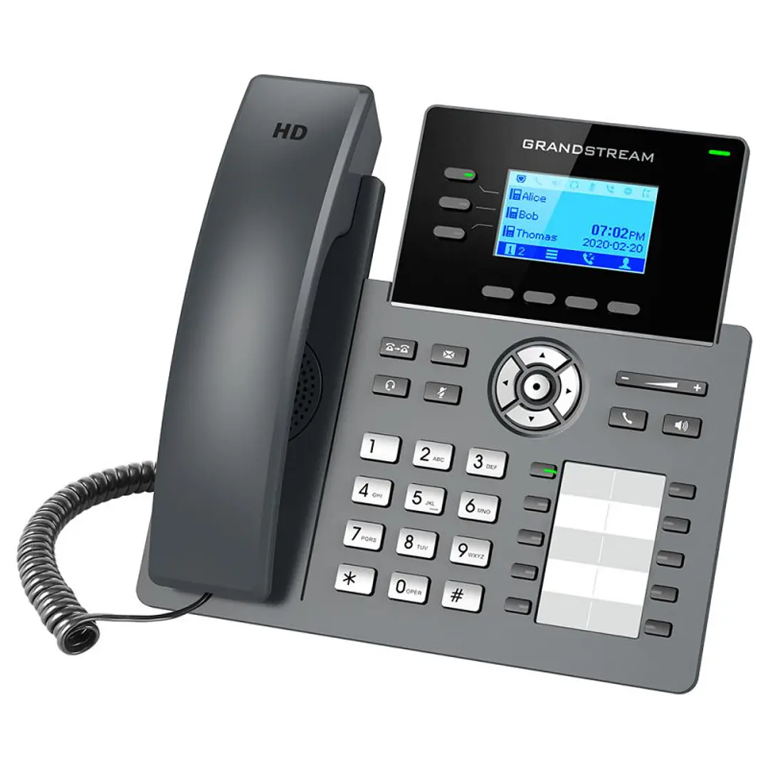 GrandStream IP Phone GRP2604P PoE 3 lineas AudioHD 2