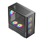 Keep Out Caja M-Atx KO XC-805 MESH ARGB Usb3 Black - thumbnail 2