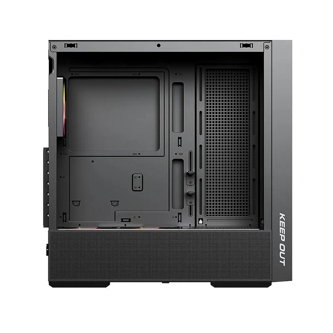 Keep Out Caja M-Atx KO XC-805 MESH ARGB Usb3 Black 3