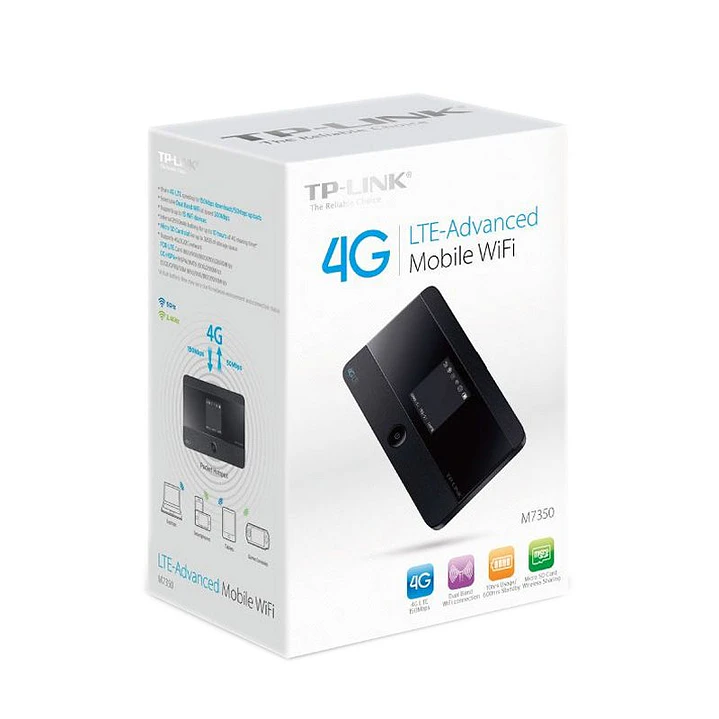 TP-LINK M7350 Router Movil 4G WiFi N150 3