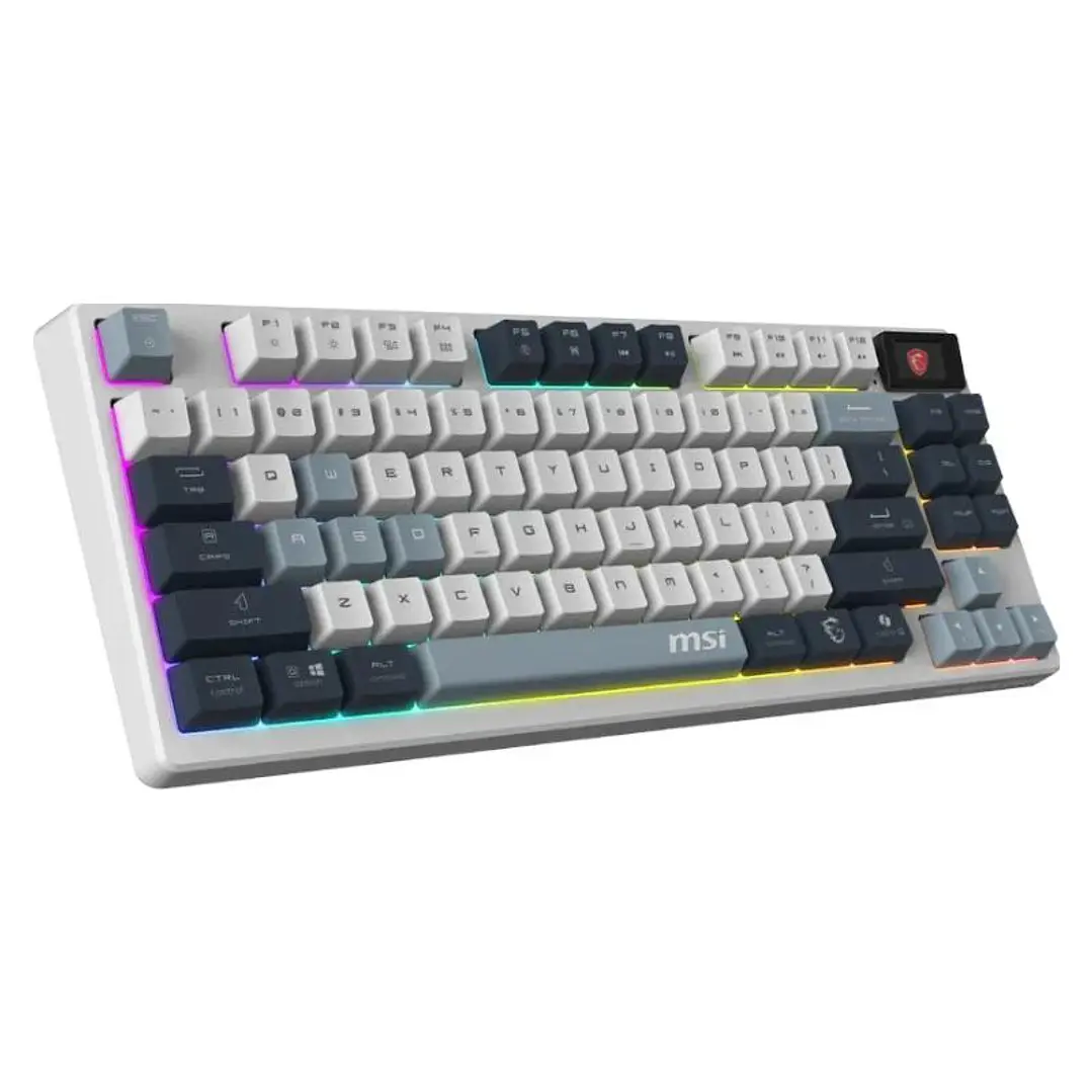 Msi Teclado FORGE GK600 TKL W SKY ES BT 2