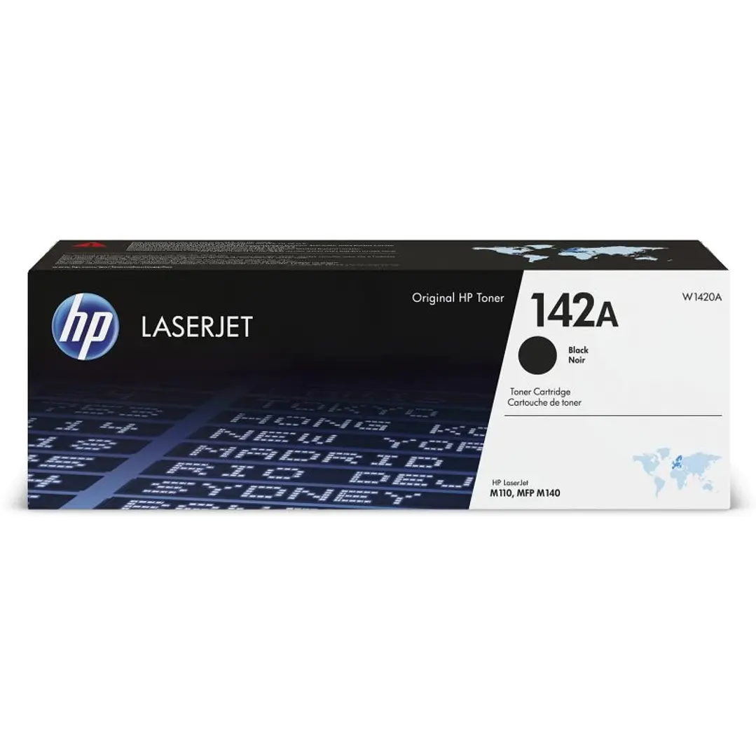 HP Tóner 142A Negro 1