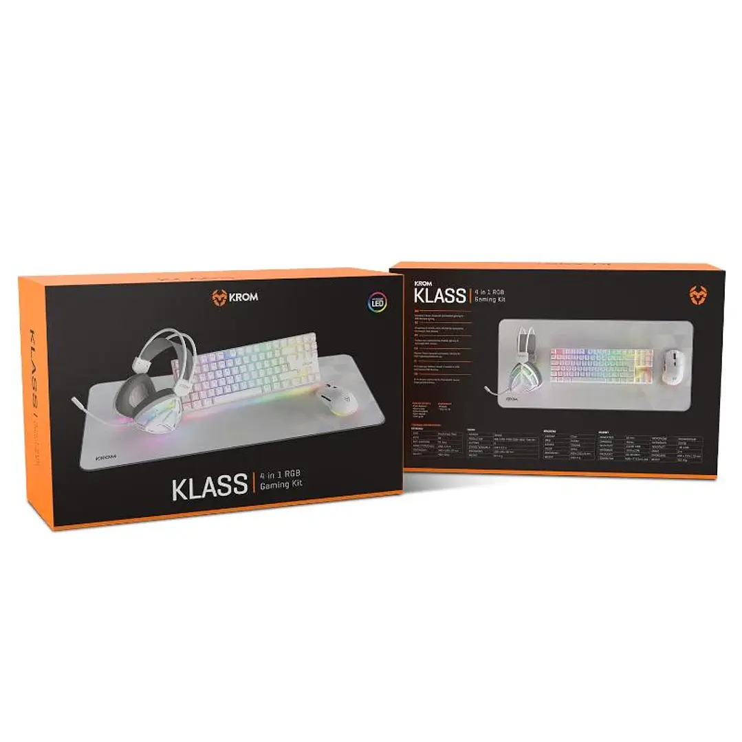 KROM KLASS PCombo Gaming  4 en 1 4
