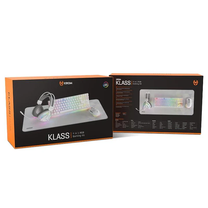 KROM KLASS PCombo Gaming  4 en 1 4