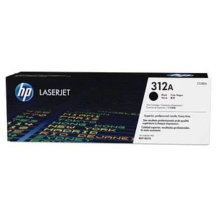 HP Tóner 312A Negro