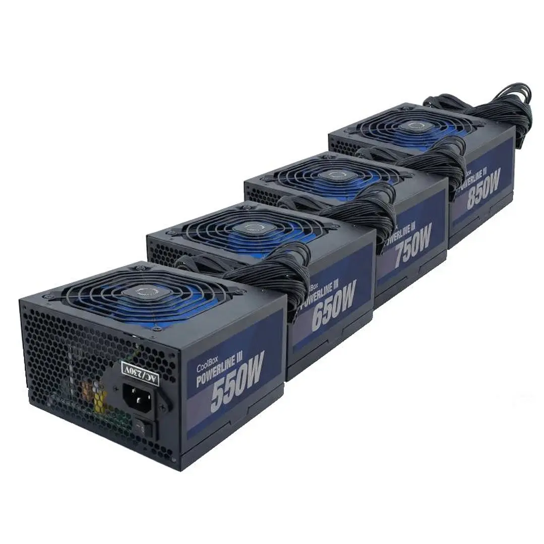 COOLBOX PACK FTES.ALIM PW3 550/650/750/850W 85% 1