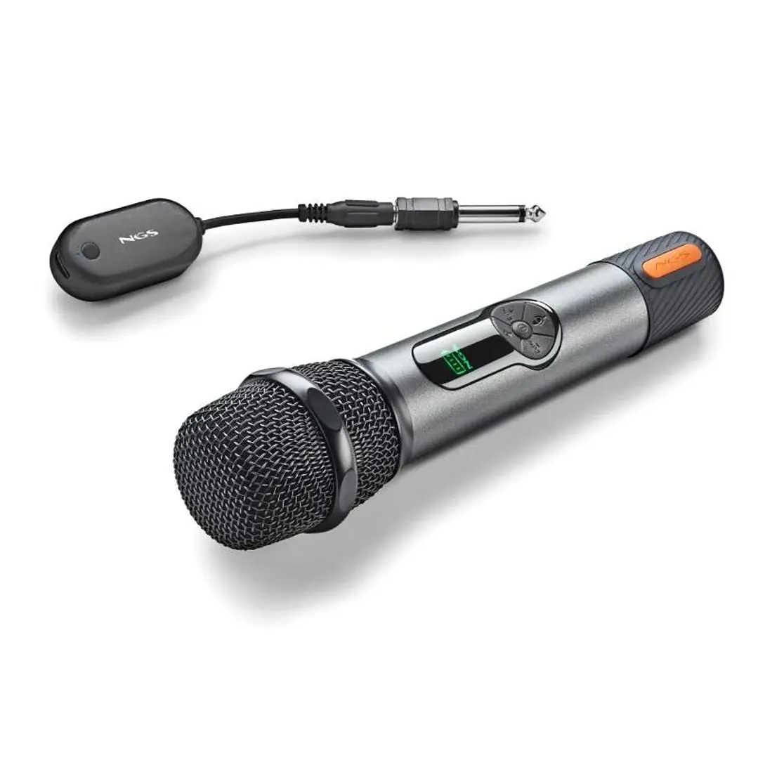 NGS Micrófonos inalámbricos Vocales Pack 2 3