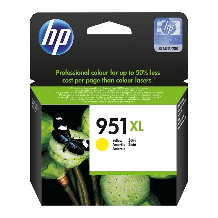 HP Cartucho 951XL Amarillo 1
