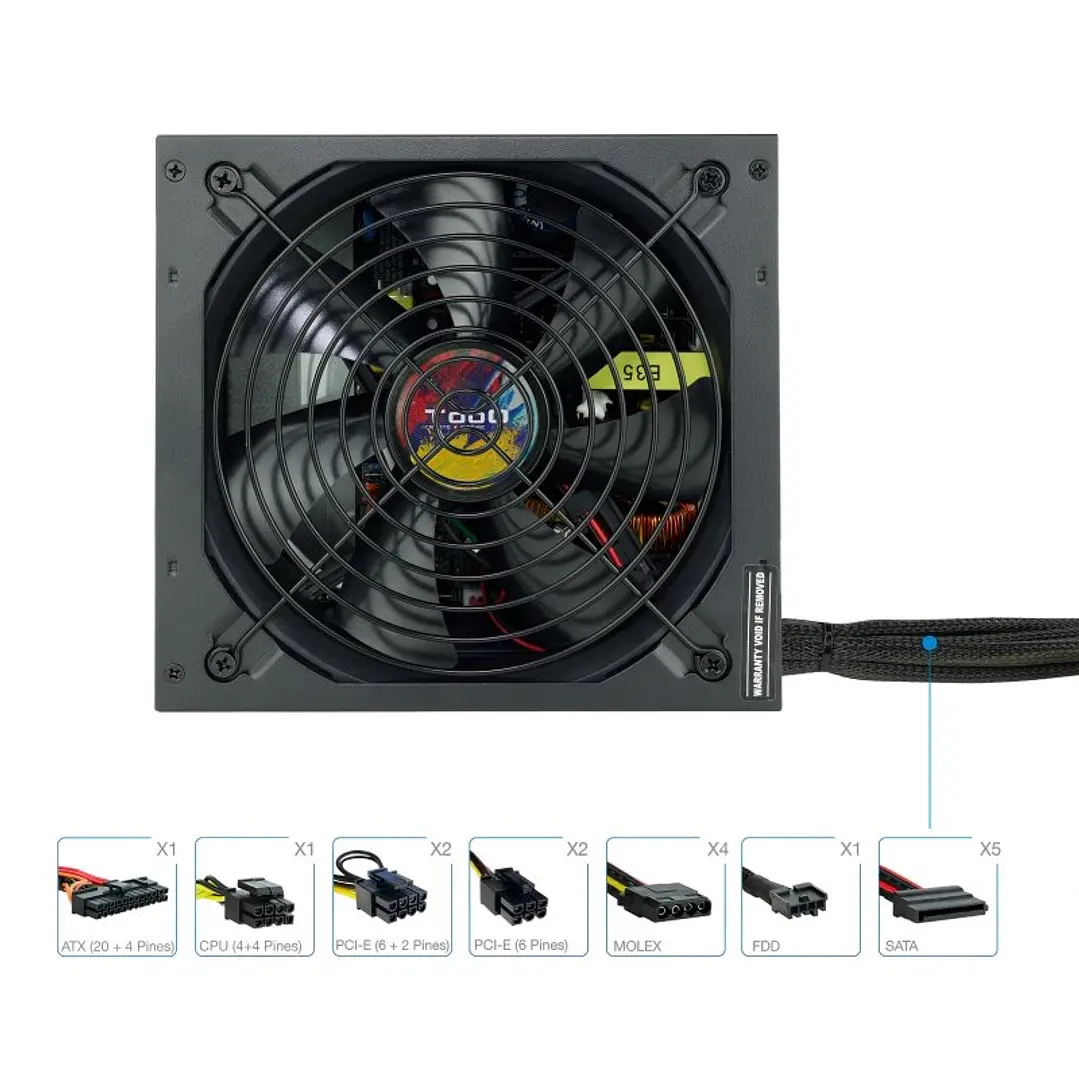 Tooq Fuente Alimentación TQAPOLO-750SP 750W 1