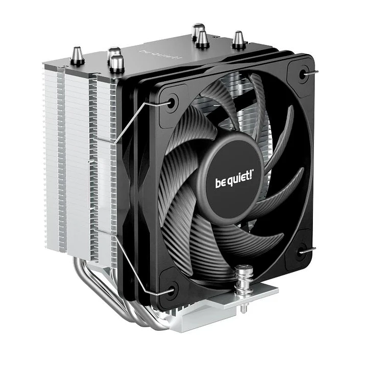 be quiet! Ventilador Pure Rock Slim 3 10 cm Plata 2