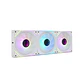 Nox Vent. HUMMER PRO LINK Kit x3 fans ARGB Mag Bl - Thumbnail 1
