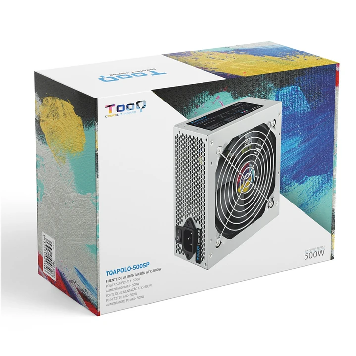 Tooq Fuente Alimentación TQAPOLO-500SP 500W PFC 4