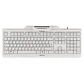 Cherry Teclado+Lector Chip Integrado (DNIe) Blanco - Thumbnail 1