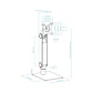 Tooq  DB1471TN-B Soporte Mesa Pantalla 17-32