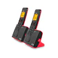 SPC 7292RC2 Telefono DECT BLADE ID AG50 Rojo Duo - vignette 2
