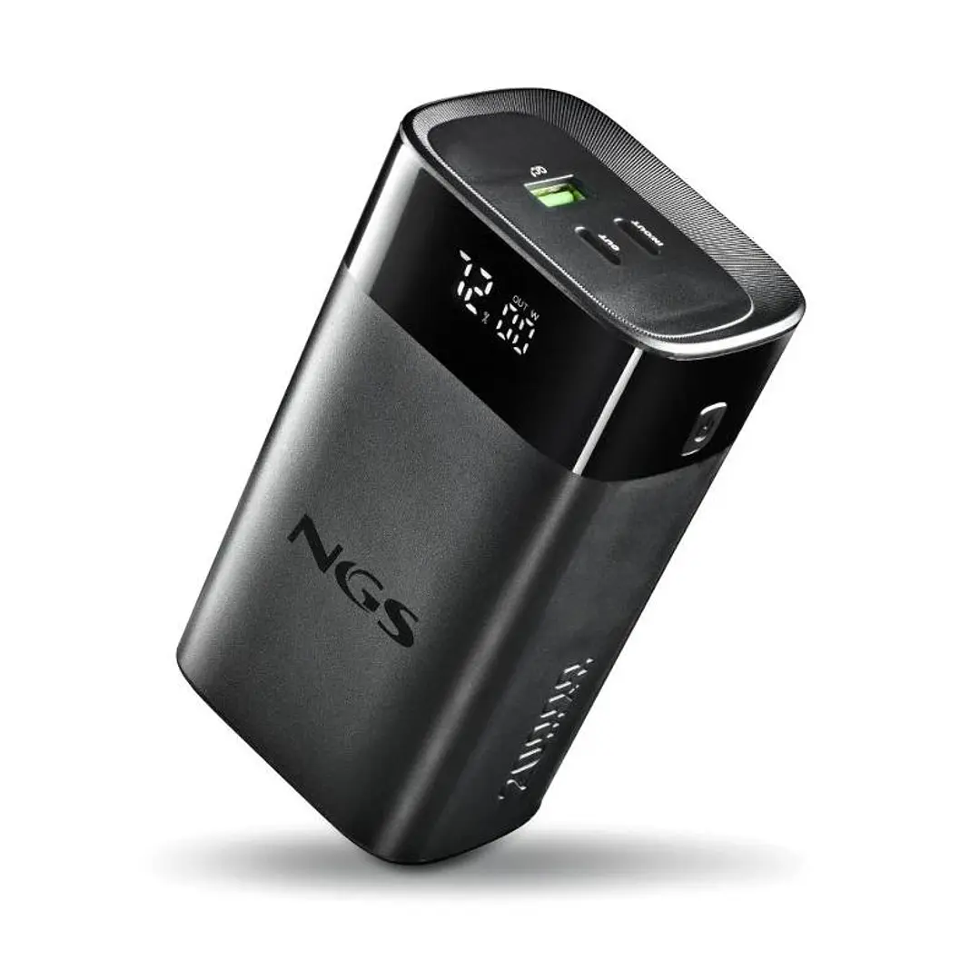 NGS BATERIA EXTERNA PORTATIL CARGA RAPIDA 65W 2