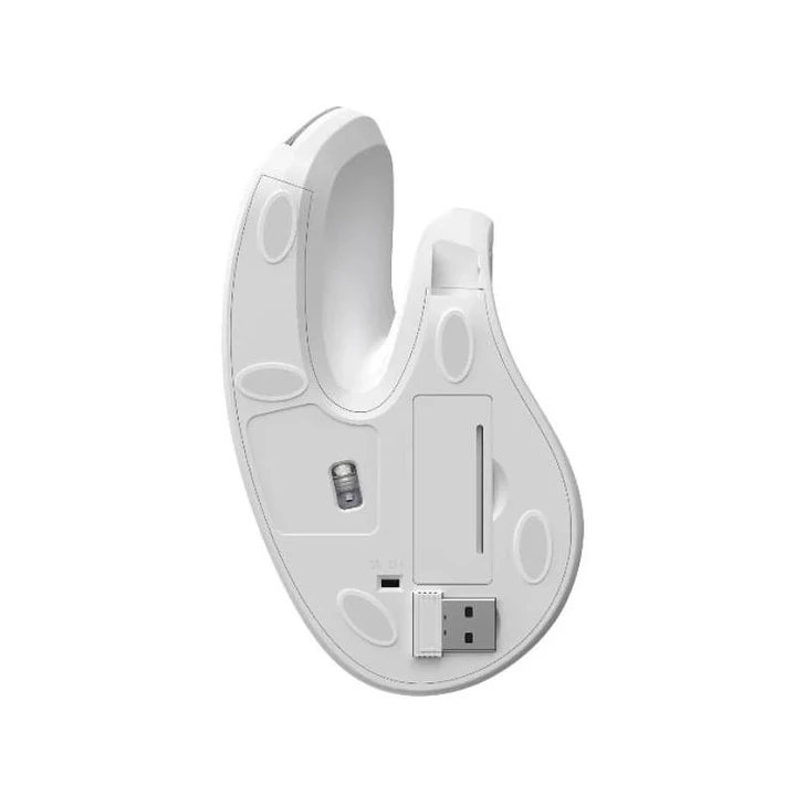 Nilox NXMOEV03 Ratón Vertical Wirelles Sil. Blanco 4