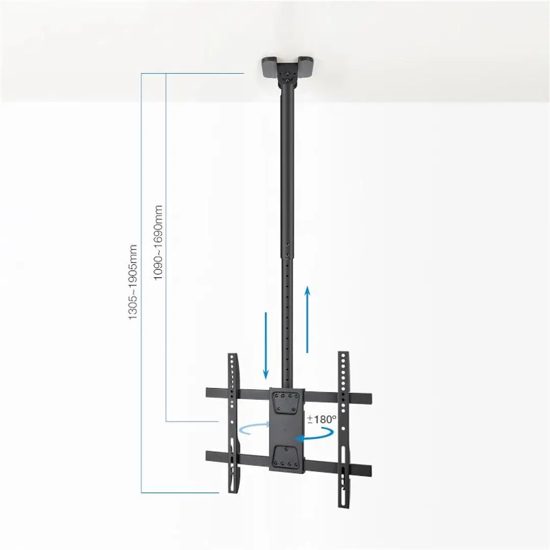 Tooq LPCE1175TSLI-XL-B Soporte techo TV 32