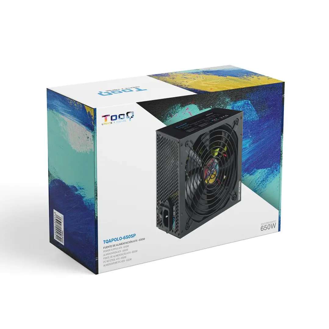 Tooq Fuente Alimentación TQAPOLO-650SP 650W 4