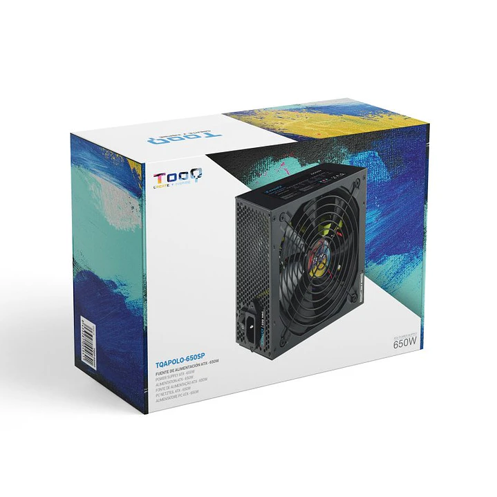 Tooq Fuente Alimentación TQAPOLO-650SP 650W 4