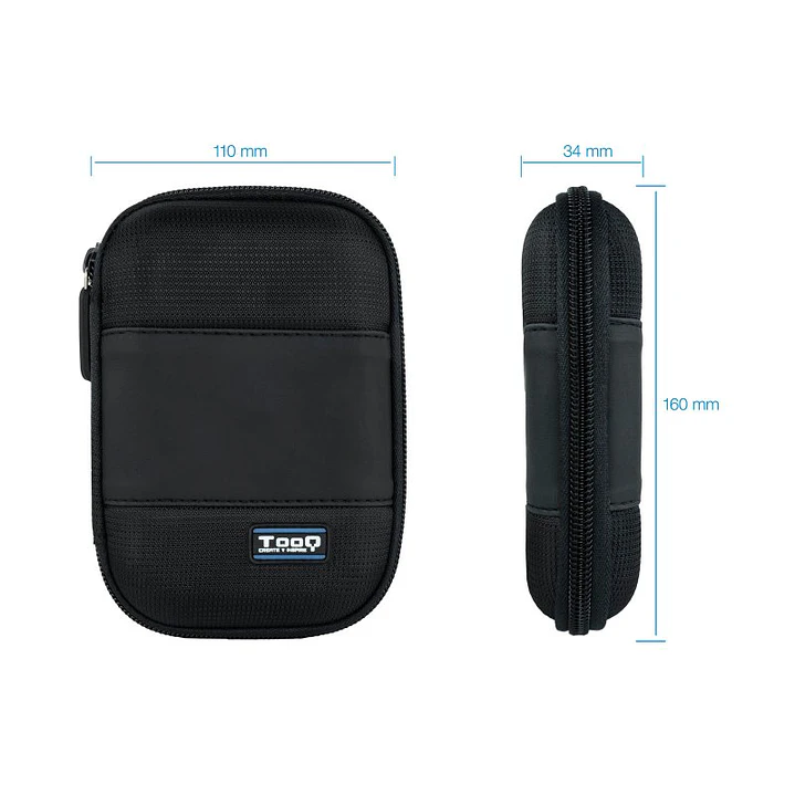 Tooq Funda resistente disco duro de 2,5