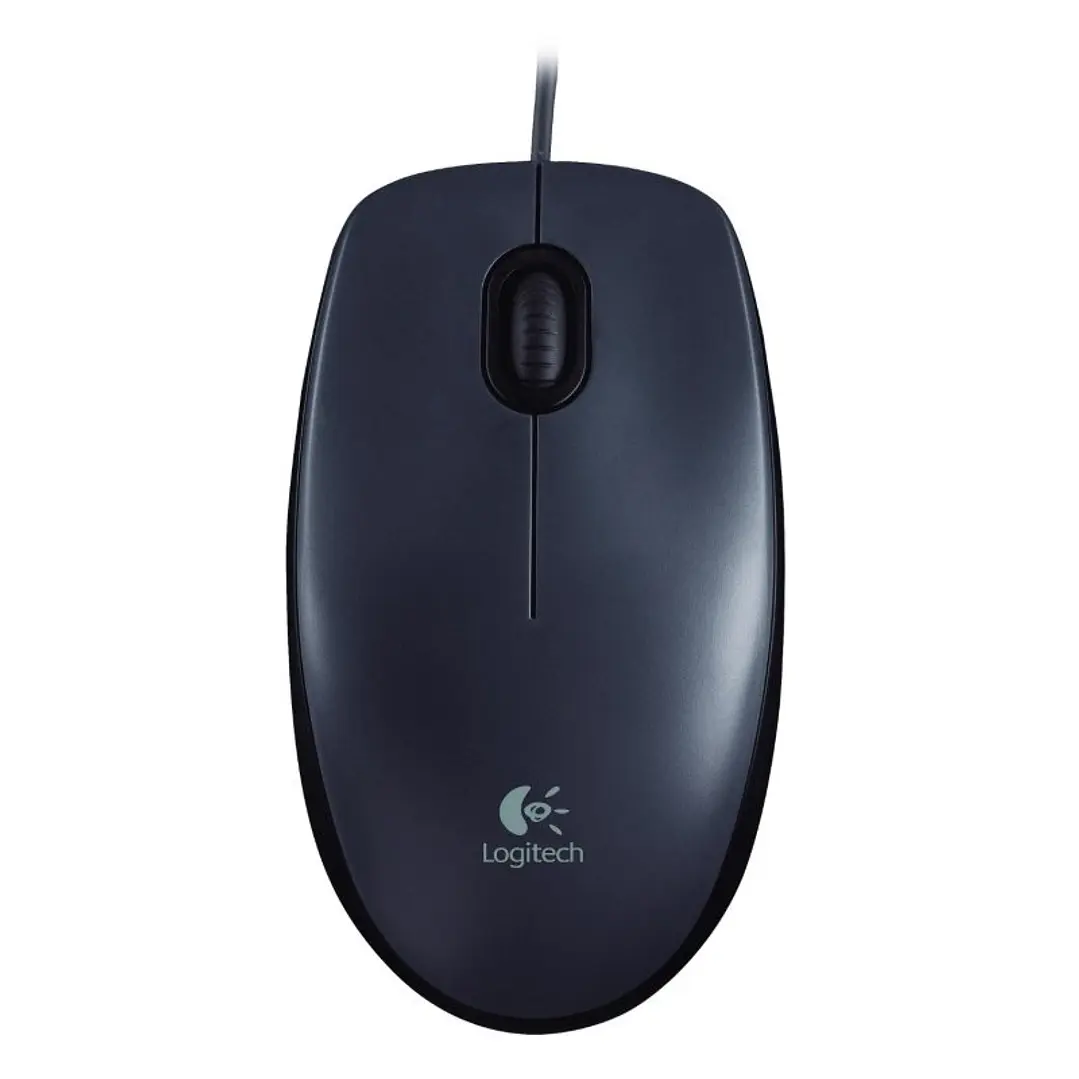 Logitech M90 ratón óptico 1000dpi USB negro 1