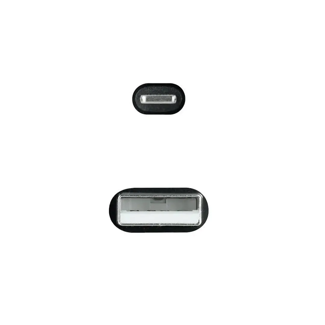 Nanocable Cable Lightining-USB A/M, Negro, 1 M 3