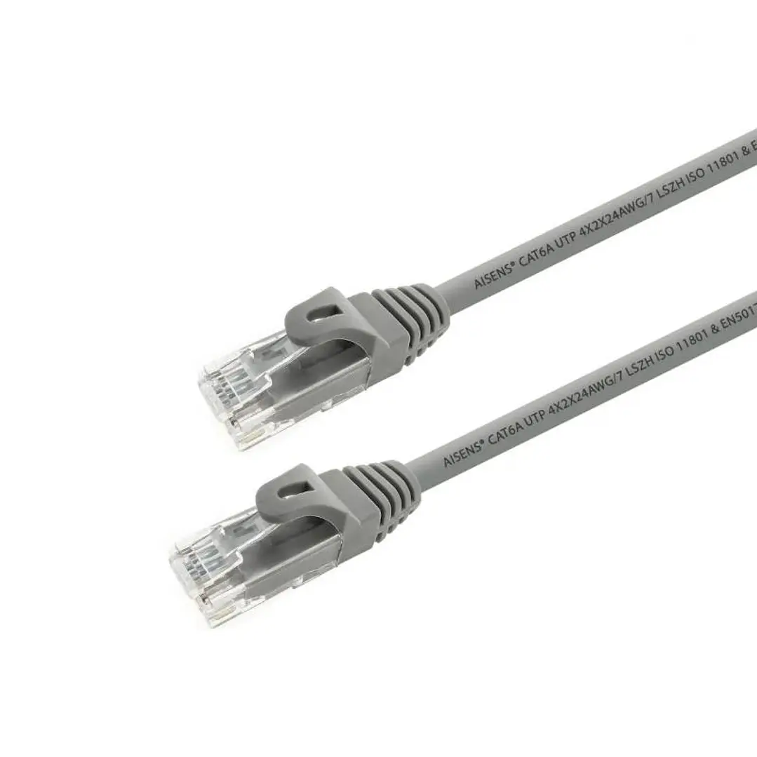 Aisens Latiguillo Rj45 Cat.6A Utp Gris 3.0M 1