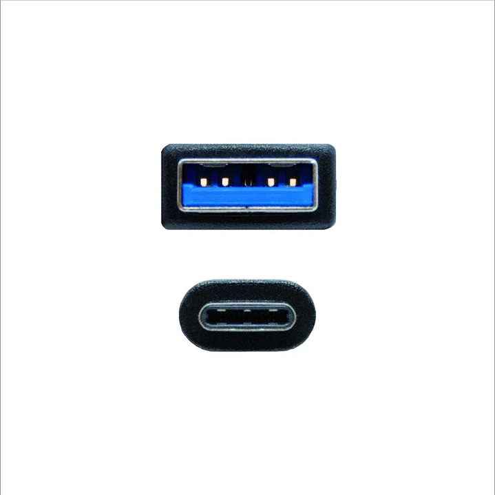 Nanocable Cable USB 3.1 Gen2 USB-C/M-A/M 0,5 M 3