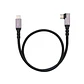 Nanocable Cable USB-C 3.2 GEN2 Acodado 100W 1 M - Thumbnail 1
