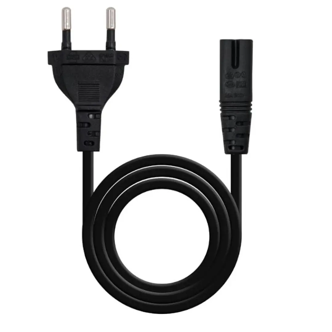 Nanocable Cable Alim. Forma 8 CEE7/16/M-C7/H, 2M 1