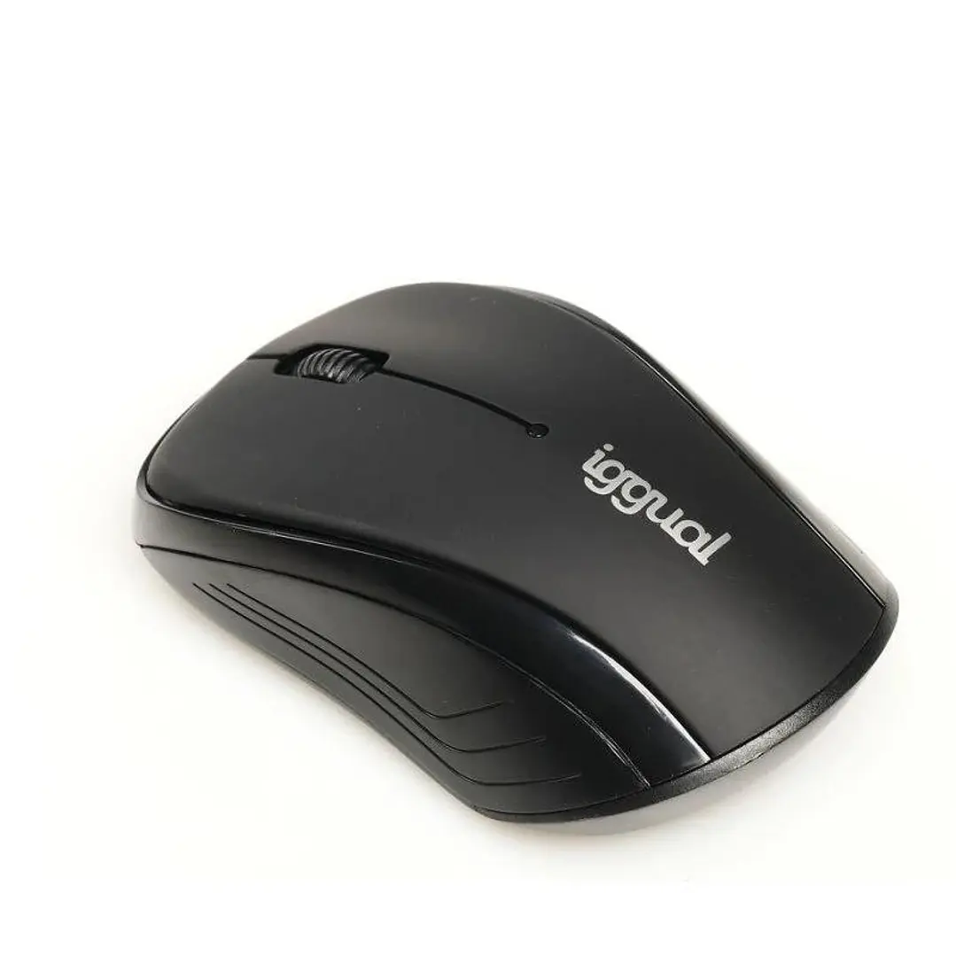 iggual Ratón inalámbrico WOM-BASIC-1600DPI negro 2