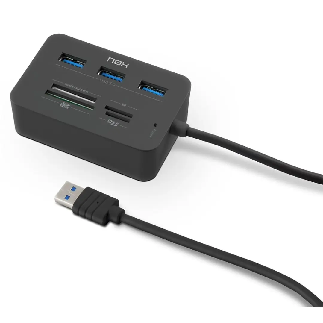 NOX Lector de tarjetas USB 1