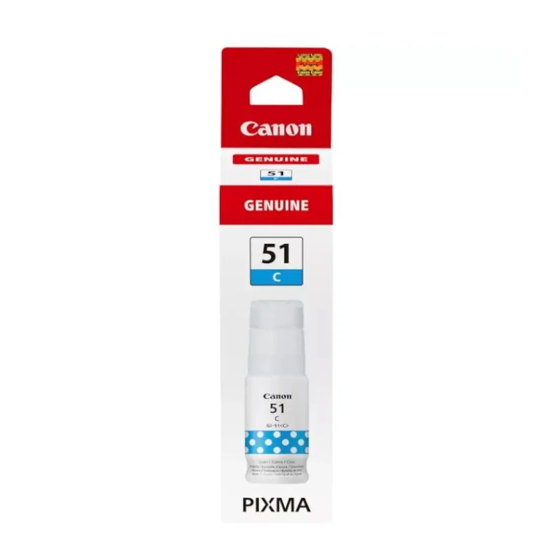 Canon Botella Tinta GI-51C Cian 1