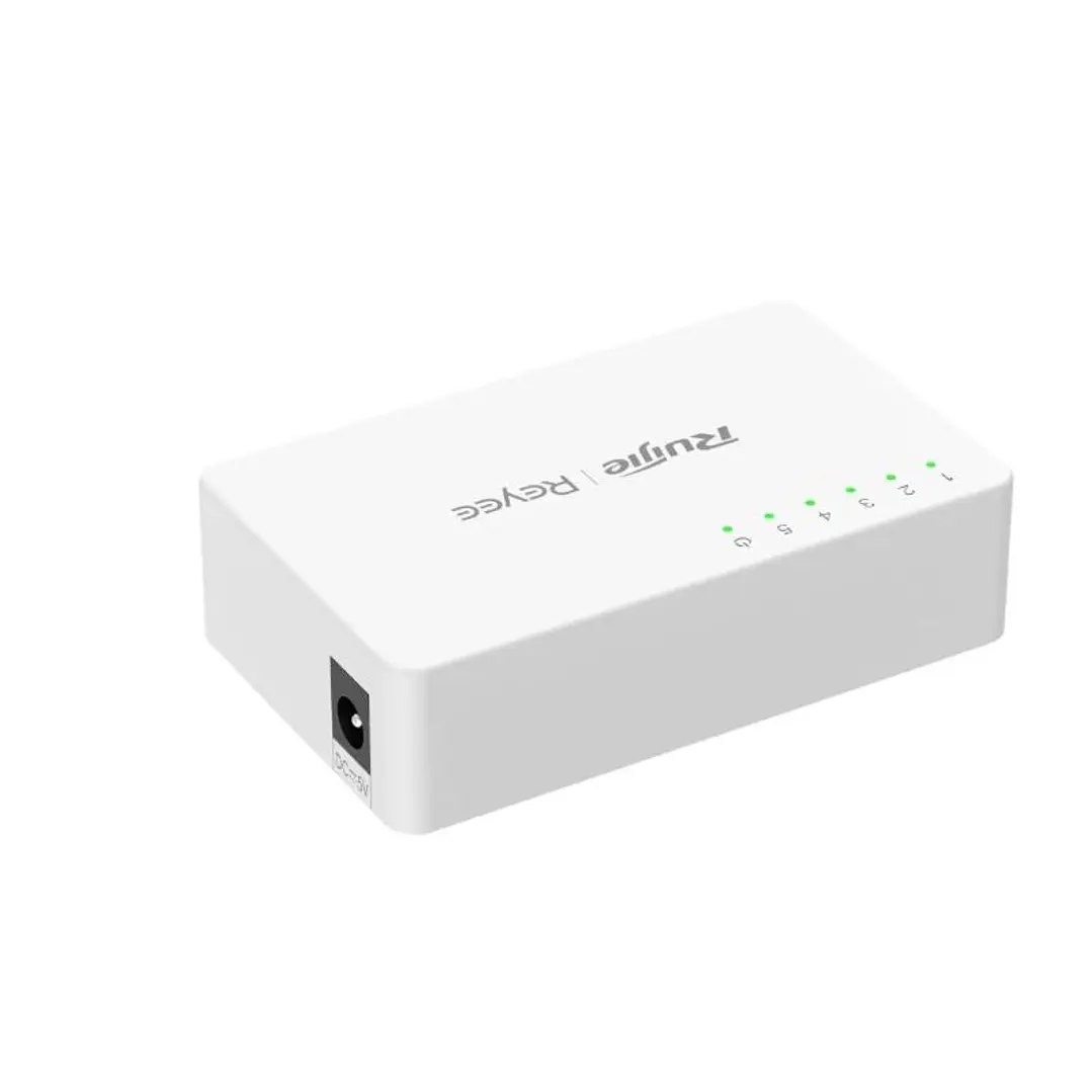 Reyee Unmanaged Switch 5xGb RJ45 Plastic Case 2