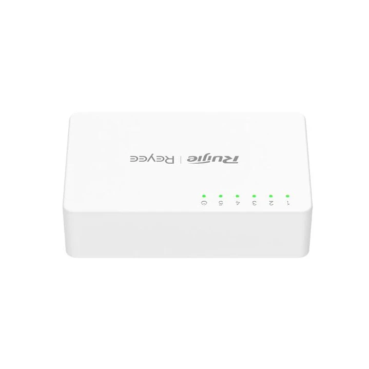 Reyee Unmanaged Switch 5xGb RJ45 Plastic Case 3