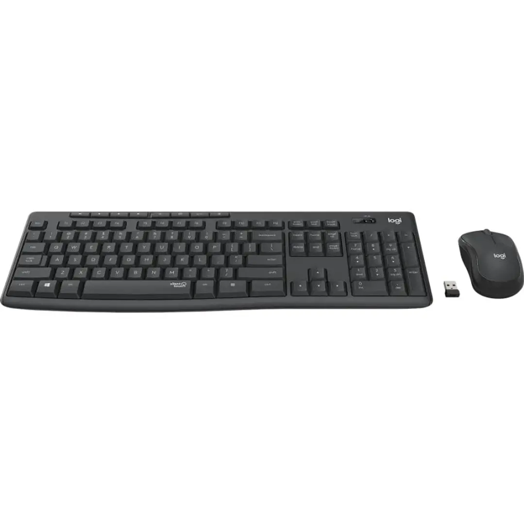 Logitech MK295 Teclado y raton inalambrico Negro 3