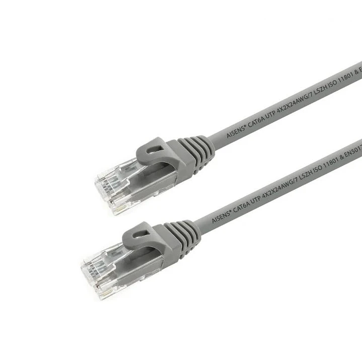 Aisens Latiguillo Rj45 Cat.6A Utp Gris 1.0M 1