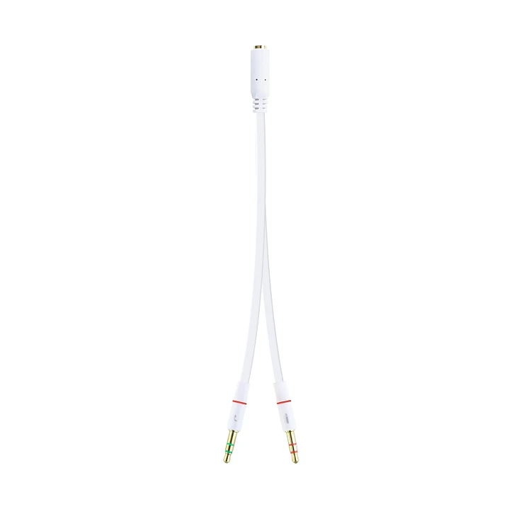 Nanocable Cable Audio Jack 3.5/H 2xJack 3.5/M 20cm 2