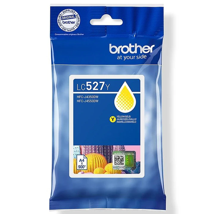 Brother Cartucho LC527Y Amarillo 1